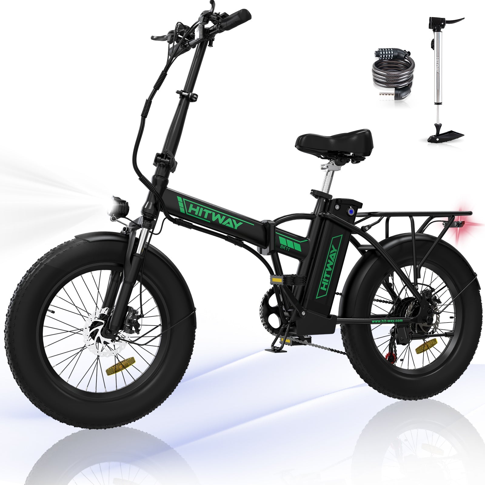 Velo shops electrique pliable hubo