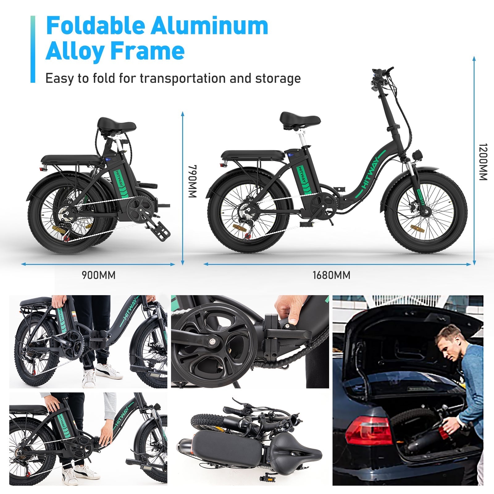 Vélo électrique pliable BK6M